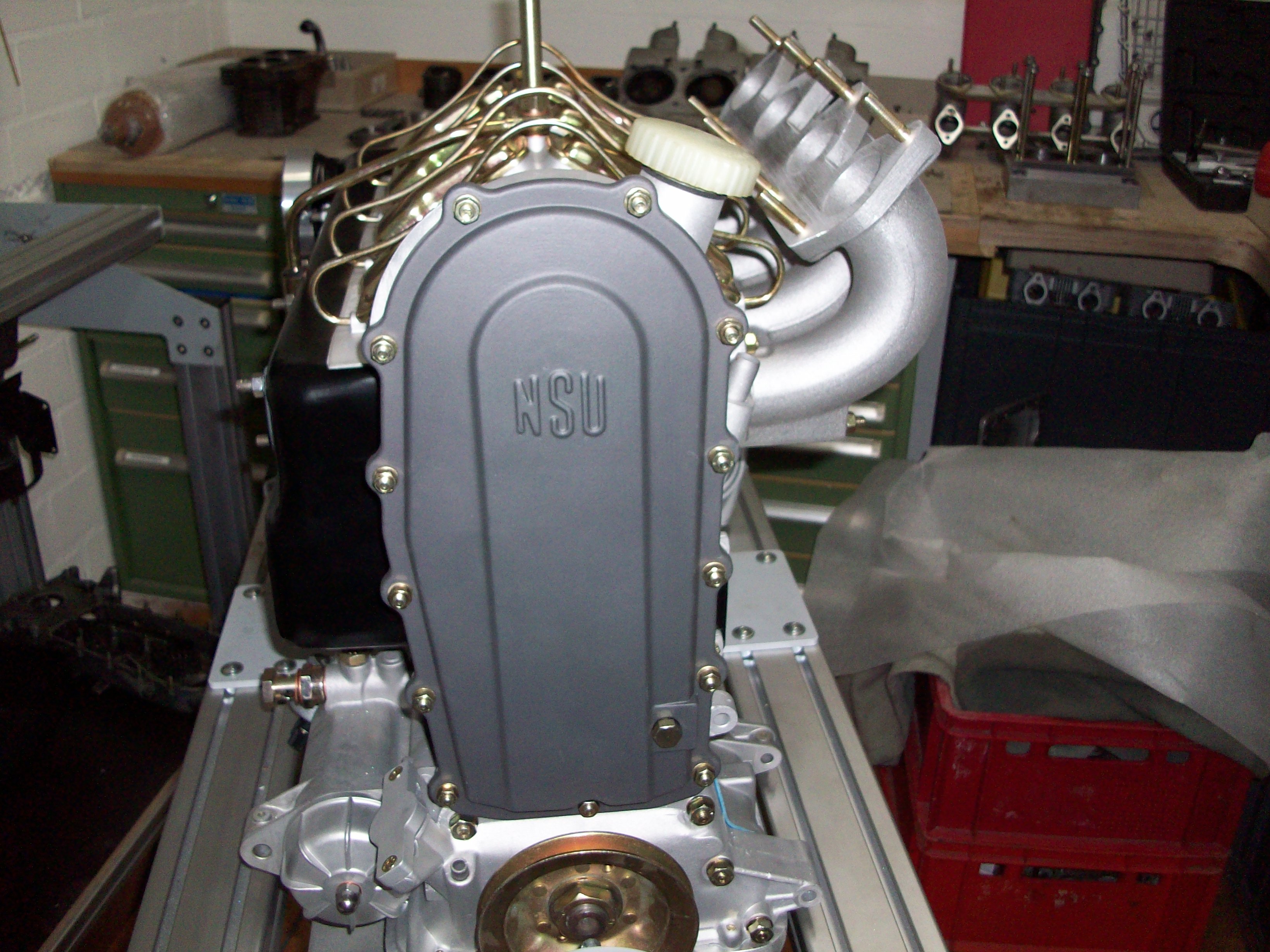 Abschlussdeckel Kettenkasten Magnesium